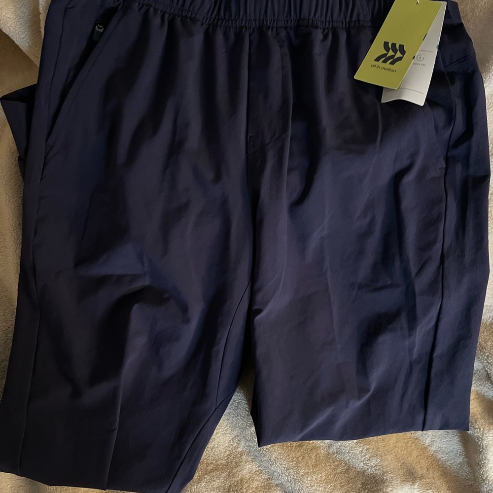 all in motion Navy Athletic pants with Zipper Pocket